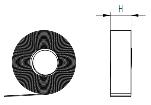Zdjęcie produktu Taśma antykorozyjna L-10m b-30mm 2