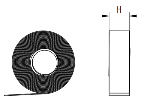 Zdjęcie produktu Taśma antykorozyjna L-10m b-50mm 2