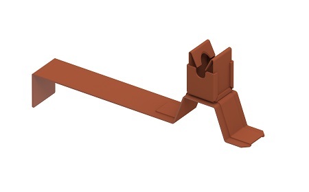Zdjęcie produktu Uchwyt do drutu pod dachówkę Alu KLIK H-50/L-120 RAL 8004