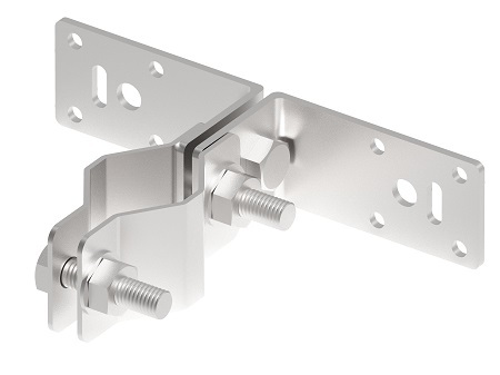 Zdjęcie produktu Uchwyt masztu D-(30-50)mm na podstawie Inox