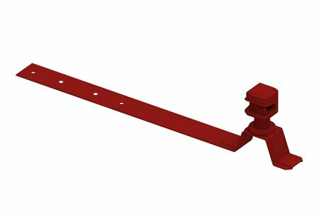 Zdjęcie produktu Uchwyt plastikowy do drutu na taśmie L-265 lakierowany RAL3011