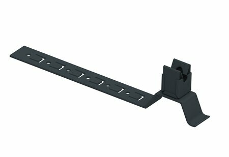 Zdjęcie produktu Uchwyt KLIK do drutu z zaczepem L-210 pod dachówkę lakierowany RAL7016