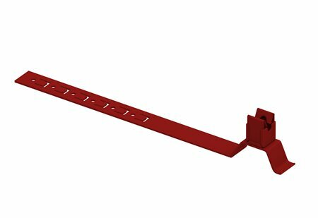 Zdjęcie produktu Uchwyt KLIK do drutu z zaczepem L-330 pod dachówke lakierowany RAL3011