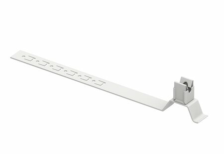 Zdjęcie produktu Uchwyt KLIK do drutu z zaczepem L-330 pod dachówke lakierowany RAL7047
