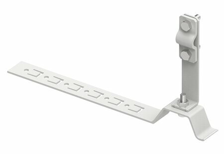 Zdjęcie produktu Uchwyt do drutu z zaczepem L-210 pod dachówke lakierowany RAL7047