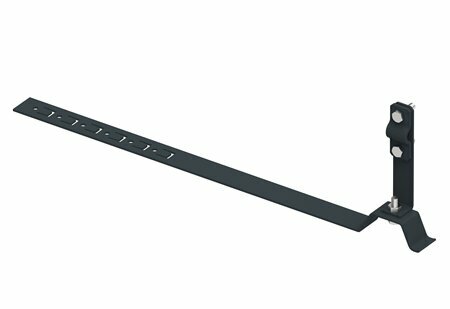 Zdjęcie produktu Uchwyt do drutu z zaczepem L-415 pod dachówke lakierowany RAL7016