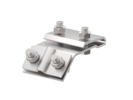 Zdjęcie produktu Złącze rynnowe 4 śrubowe Inox V2A