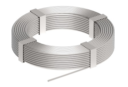 Zdjęcie produktu Drut ze stali nierdzewnej V4A Fi-10mm (50kg=80m)