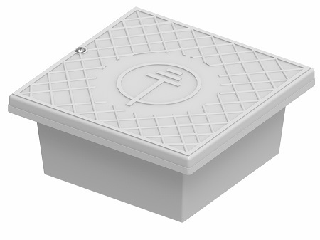 Zdjęcie produktu Skrzynka kontrolna 15x15 h-55 do elewacji szara
