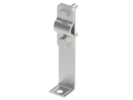 Zdjęcie produktu Uchwyt do drutu uniwersalny skręcany H-100 Inox V2A