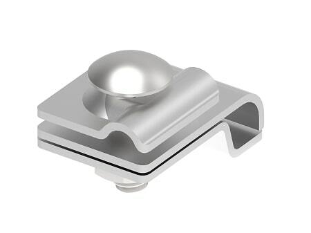 Zdjęcie produktu Uchwyt na rąbek do drutu fi8-10 Inox