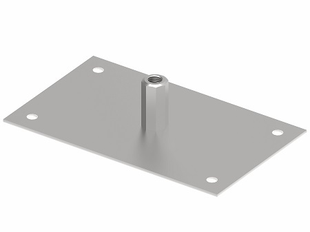 Zdjęcie produktu Podstawa metalowa do masztu Fi 16 Inox