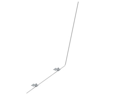 Zdjęcie produktu Maszt aluminiowy Fi 10 L-750 H-750 mm do fotowoltaiki
