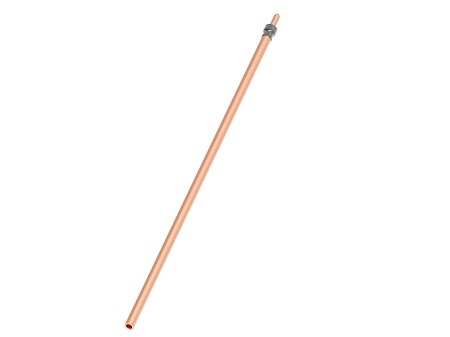 Zdjęcie produktu Uziom miedziowany L-1500 z trzpieniem 5/8" 250 mkm kuty
