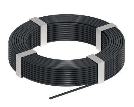 Zdjęcie produktu Drut aluminiowy Fi-8 lakierowany antracytowy (10kg=70m) RAL7016
