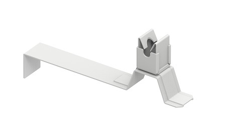 Zdjęcie produktu Uchwyt do drutu pod dachówkę Alu KLIK H-50/L-120 RAL 7047