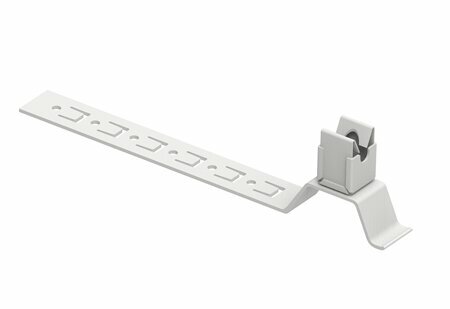Zdjęcie produktu Uchwyt KLIK do drutu z zaczepem L-210 pod dachówkę lakierowany RAL7047