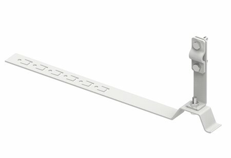 Zdjęcie produktu Uchwyt do drutu z zaczepem L-330 pod dachówke lakierowany RAL7047