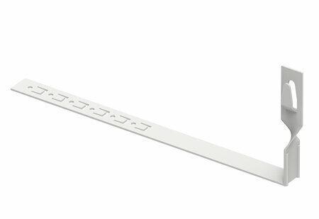 Zdjęcie produktu Uchwyt do drutu ściskany z zaczepem pod dachówke L-330 skręcony lakierowany RAL7047