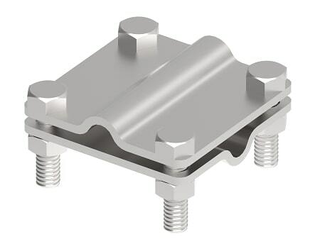 Zdjęcie produktu Złącze do drutu 4 śruby Inox V4A