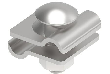 Zdjęcie produktu Złącze uniwersalne do drutu 1 śruba M10 Inox V4A
