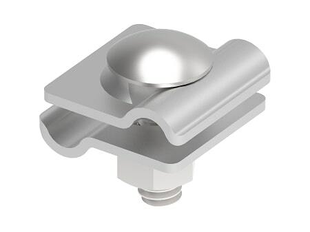Zdjęcie produktu Złącze uniwersalne do drutu 1 śruba M10 Alu