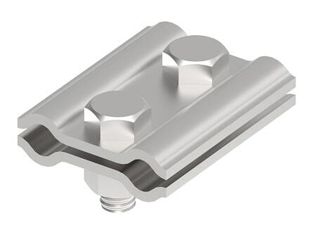 Zdjęcie produktu Złącze przelotowe 2 śrubowe Inox V2A