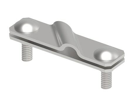 Zdjęcie produktu Złącze przekątne d8-12/b40 2 śrubowe Inox V2A