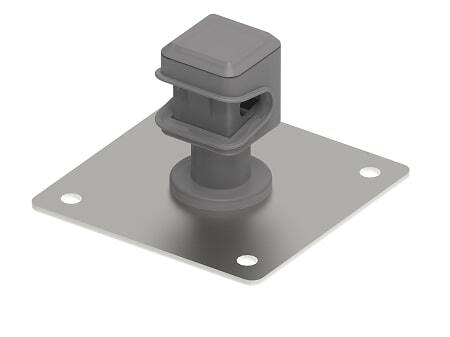 Zdjęcie produktu Uchwyt do drutu na podstawie H-40 Inox V2A