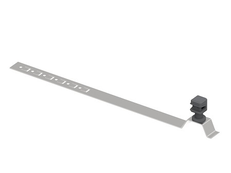 Zdjęcie produktu Uchwyt plastikowy do drutu na taśmie Inox H-65/L-415