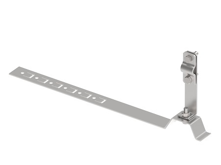 Zdjęcie produktu Uchwyt skręcany do drutu na taśmie Inox H-135/L-330