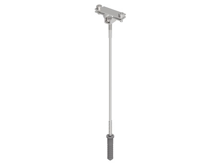 Zdjęcie produktu Uchwyt do bednarki do 40 mm z kołkiem L-300 Inox V4A
